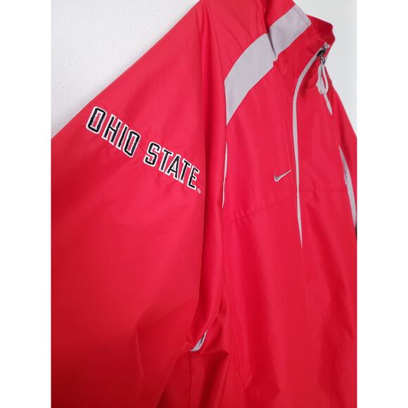 Ohio State Buckeyes Windbreaker Jacket Nike Full Zip BIG TEN FOOTBALL Men’s XL - Picture 3 of 9